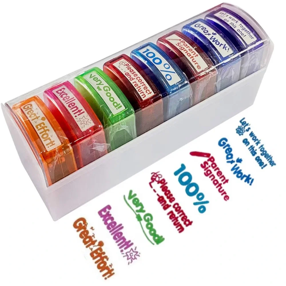 TEACHER’s Supplies Self-Inking Stamp (8 pcs)